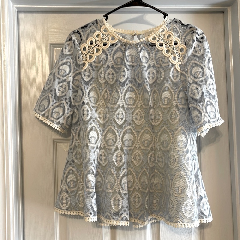 Anthropologie Lace Top
